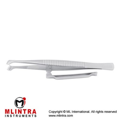 Childe Approximation Forceps Heavy Pattern With Clip Holder Stainless Steel, 17.5 cm - 7"